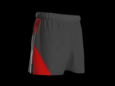 Male Short 3D model purchase