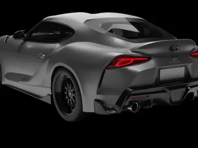 2021 Toyota Supra 3D model
