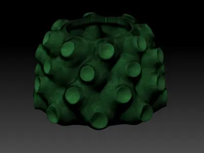 OCTO POT 3D print model