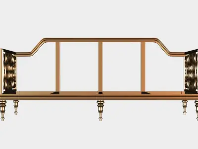 Carved chester for cnc 16 3D model