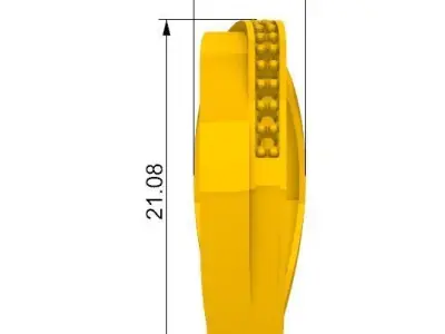 Lady Ring Anillo Dama SM 3D print model