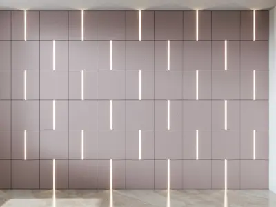 Decorative Wall Panel 3D wall  panel 3d panel Free 3D model