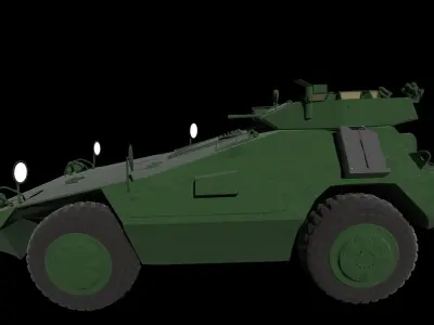 Cadillac Gage Commando Scout 3D model