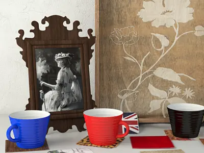 Decoration by ZARA HOME 3D model