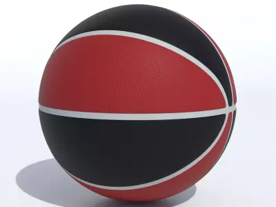 Wilson Portland Trail Blazers Basketball 3D model