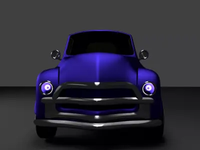 Chevy pickup 54 3D model