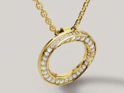 Graff Pendant 3d print model C 84 3D print model