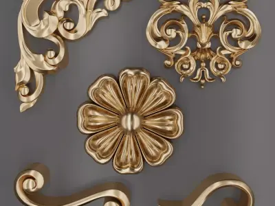 Trim Ornament 61 3D model