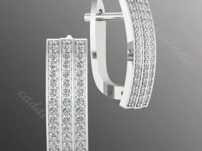 Earrings od77 3D print model