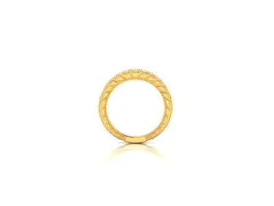 Solitaire Engagement Wedding Ring 3D print model buy