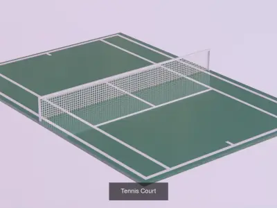 Realistic Environment Bundle 3D Model Collection