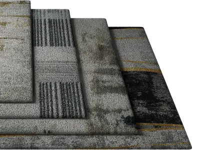 Rug Set 26 3D model