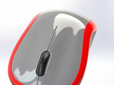 Wireless Mouse 3D model