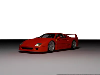 Ferrari F40 3D model buy