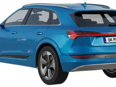 AUDI E-TRON 2020 3D model by zifir3d