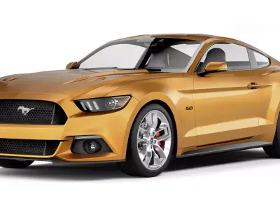 Mustang GT 2015 3D model
