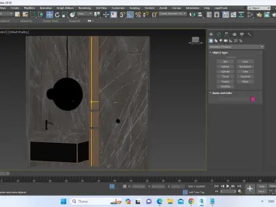 Bathroom furniture 4 3D model