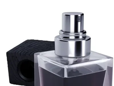 Nasomatto Black Afgano Luxury Perfume Bottle 3D model