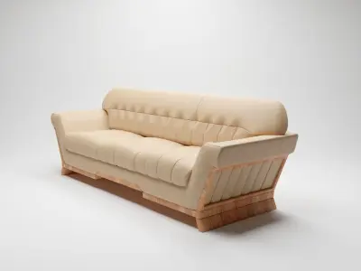 Luxury Couch 3D model