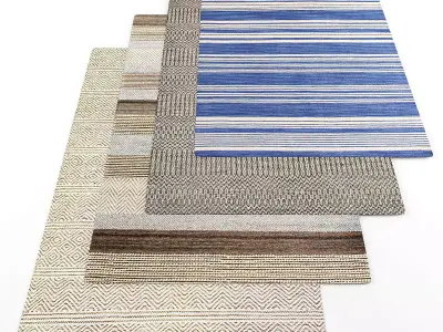 Rugs set251 3D model