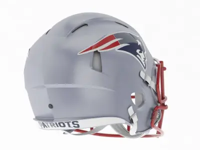 Riddell NFL Full Size Football Helmet with Facemask 3D model