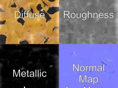 Camping Sleeping Bag Protective Cover Low-poly 3D model