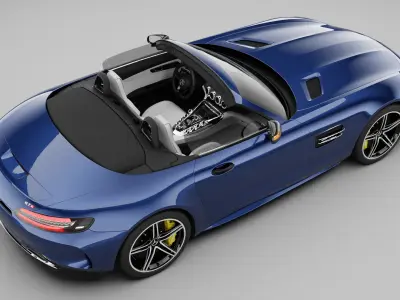 Mercedes AMG GT Coupe 3D model purchase
