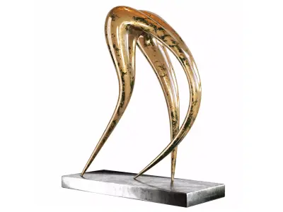 Abstract sculpture AS-003 3D model