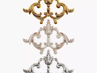Classic carved 247 3D model