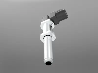 Chocolate  Filling  Nozzle Two Colors 3D print model