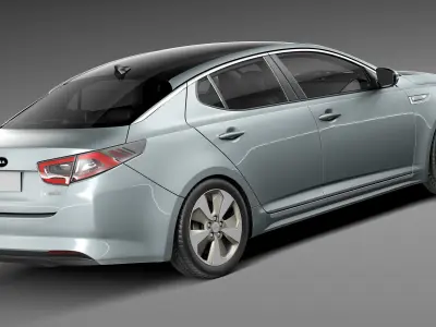 Kia Optima Hybrid 2014 3D model