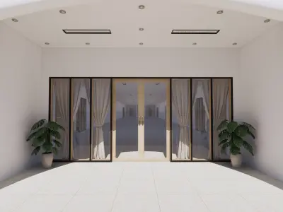 Office Gallery Of The Singkawang Planning Gallery 3D model