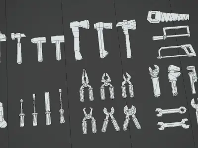 Low Poly Ultimate Asset Pack- 2 Low-poly 3D model