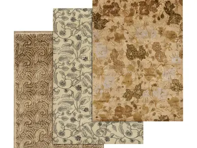 Rug Set 2222 3D model