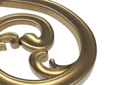  decorative pattern ready for 3D printing 3D model 189