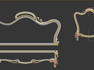 Decorative Ornamental 66 3D model