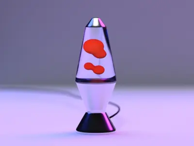 Lava Lamp Free 3D model