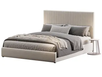 Adelaida 160 200 Bed By Cosmorelax 3D model