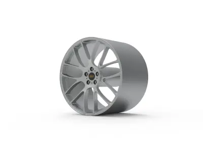 BBS RE-L2 wheel 3d print model 3D print model