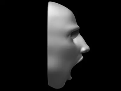 Face Wall Art 3D print model
