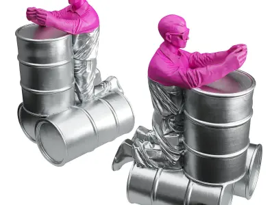 Willy Verginer After industry variaton Low-poly 3D model