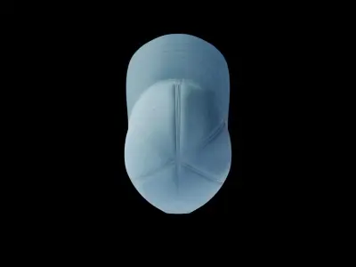 Baseball Cap Low-poly 3D model