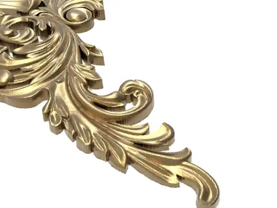  decorative pattern ready for 3D printing 3D model 257