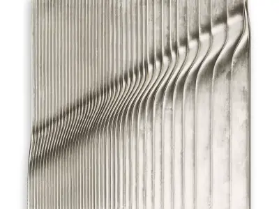 Panel Rise 2009 wall art Low-poly 3D model