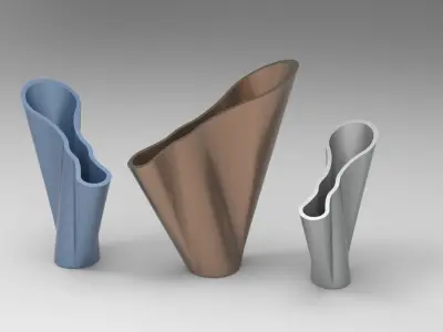 ARC VASE 3D model