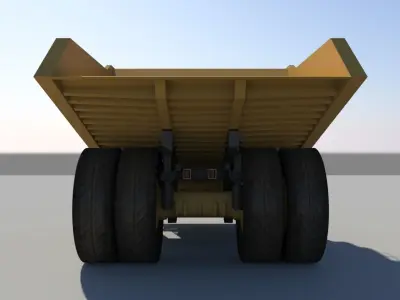 Haul truck 3D model