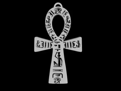 Cross Ankh  3D print model