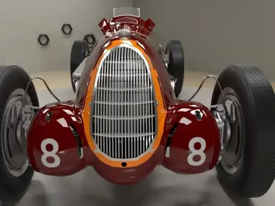 Alfa Romeo 8C-35 3D model