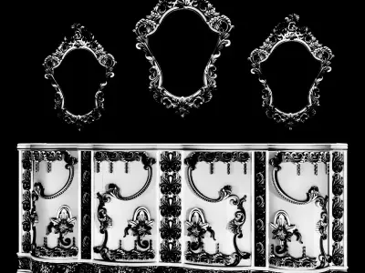 Decorative Ornamental 69 3D model