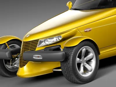 Plymouth Prowler stock 1997-2002 3D model